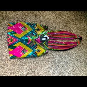 Retro but relevant.  Sexy sequins party dress.